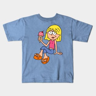 Lizzie with Ice-Cream Kids T-Shirt